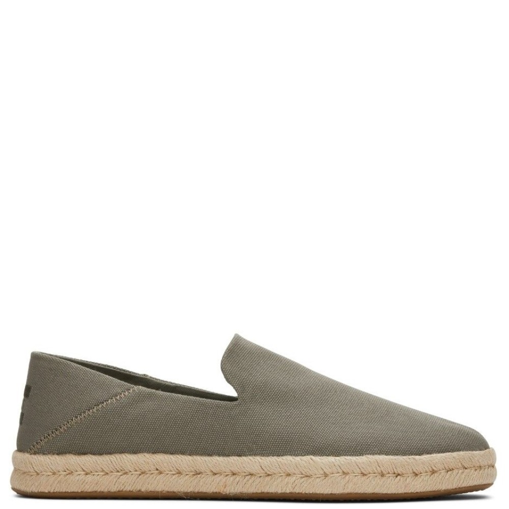 TOMS</br>Ανδρικές Εσπαντρίγιες Γκρι Recycled Cotton Canvas SANTIAGO 10020071 Toms TOMS</br>Ανδρικές Εσπαντρίγιες Γκρι Recycled Cotton Canvas SANTIAGO 10020071 Toms