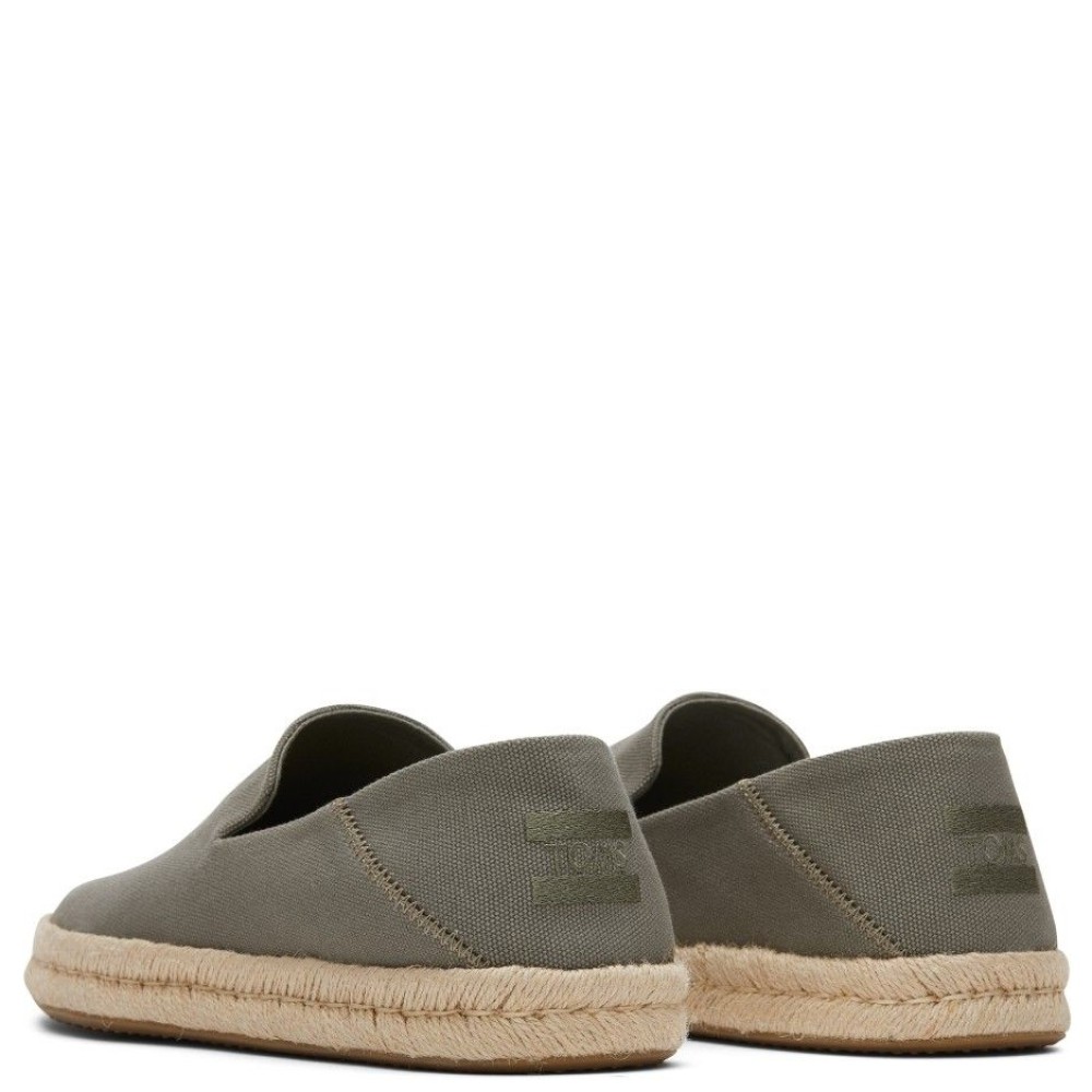 TOMS</br>Ανδρικές Εσπαντρίγιες Γκρι Recycled Cotton Canvas SANTIAGO 10020071 Toms TOMS</br>Ανδρικές Εσπαντρίγιες Γκρι Recycled Cotton Canvas SANTIAGO 10020071 Toms