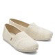 TOMS</br>Γυναικείες Εσπαντρίγιες Μπεζ Undyed Metallic Linen Stripe ALPARGATA 10020656 Toms TOMS</br>Γυναικείες Εσπαντρίγιες Μπεζ Undyed Metallic Linen Stripe ALPARGATA 10020656 Toms