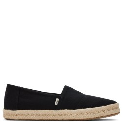 Γυναικείες Εσπαντρίγιες Μαύρο Recycled Cotton Slubby ALPARGATA ROPE 2.0 10020687 Toms