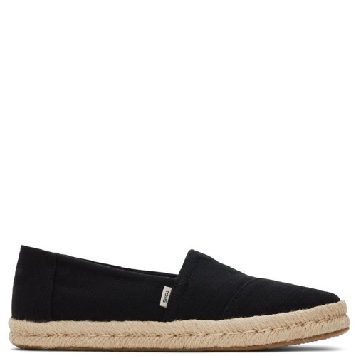 Γυναικείες Εσπαντρίγιες Μαύρο Recycled Cotton Slubby ALPARGATA ROPE 2.0 10020687 Toms Γυναικείες Εσπαντρίγιες Μαύρο Recycled Cotton Slubby ALPARGATA ROPE 2.0 10020687 Toms