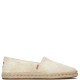 TOMS</br>Γυναικείες Εσπαντρίγιες Μπεζ Undyed Metallic Linen Stripe ALPARGATA ROPE 2.0 10020693 Toms TOMS</br>Γυναικείες Εσπαντρίγιες Μπεζ Undyed Metallic Linen Stripe ALPARGATA ROPE 2.0 10020693 Toms