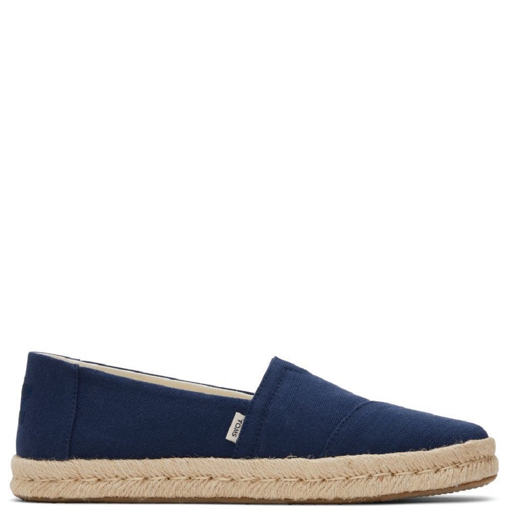 TOMS</br>Γυναικείες Εσπαντρίγιες Μπλε Recycled Cotton Slubby ALPARGATA ROPE 2.0 10020708 Toms TOMS</br>Γυναικείες Εσπαντρίγιες Μπλε Recycled Cotton Slubby ALPARGATA ROPE 2.0 10020708 Toms