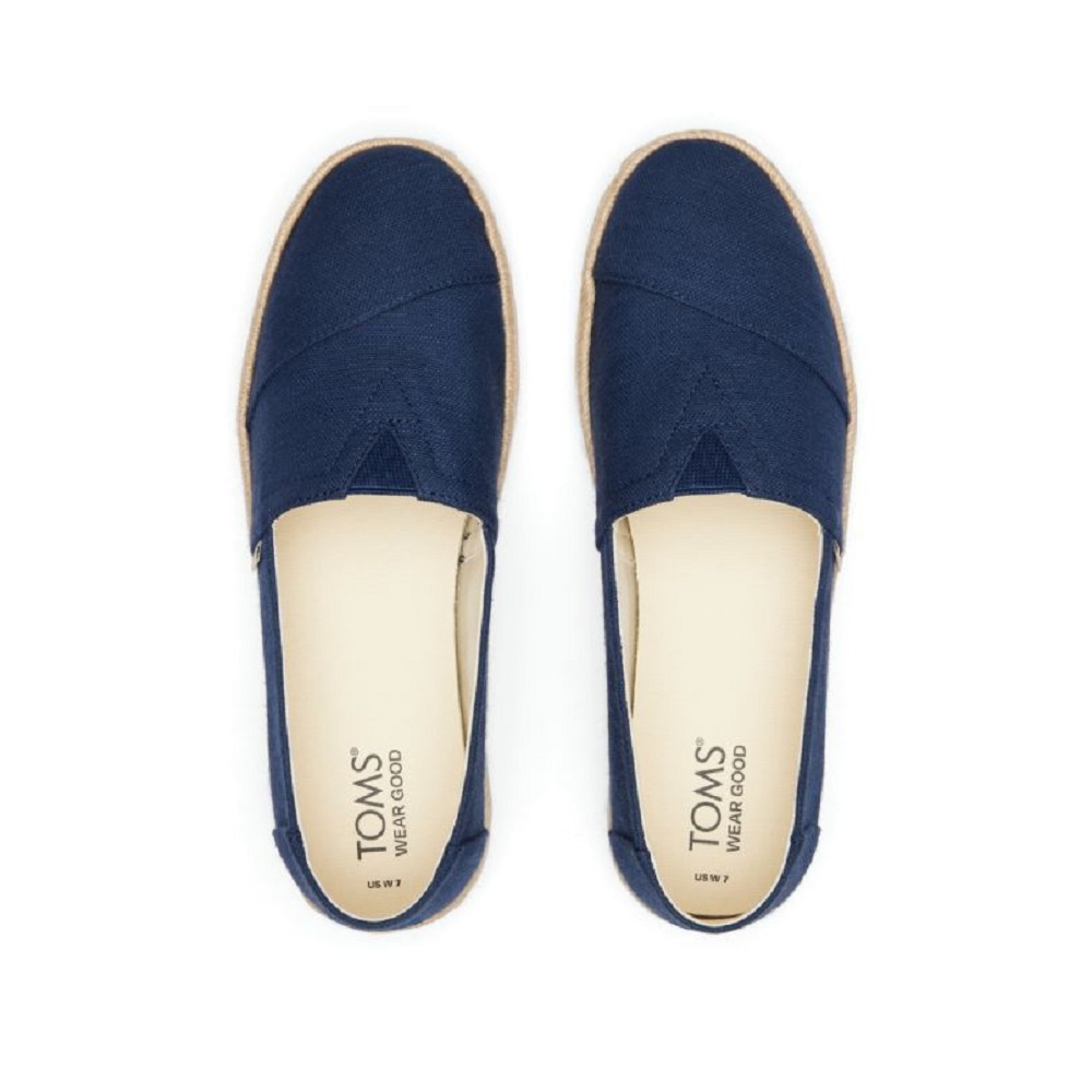 TOMS</br>Γυναικείες Εσπαντρίγιες Μπλε Recycled Cotton Slubby ALPARGATA ROPE 2.0 10020708 Toms TOMS</br>Γυναικείες Εσπαντρίγιες Μπλε Recycled Cotton Slubby ALPARGATA ROPE 2.0 10020708 Toms