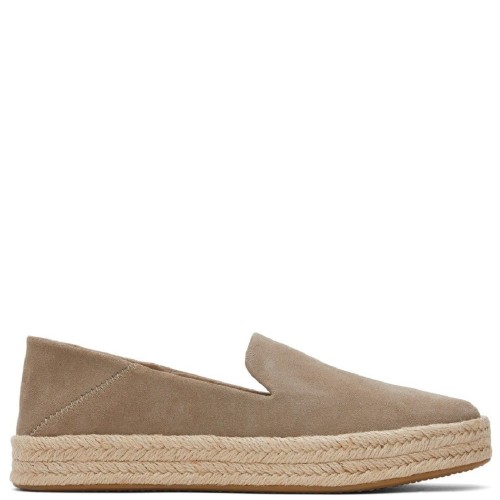 Γυναικείες Εσπαντρίγιες Μπεζ Suede CAROLINA 10020711 Toms Γυναικείες Εσπαντρίγιες Μπεζ Suede CAROLINA 10020711 Toms