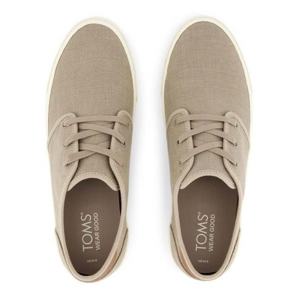 TOMS</br>Ανδρικά Sneakers Μπεζ Canvas CARLO 10020842 Toms TOMS</br>Ανδρικά Sneakers Μπεζ Canvas CARLO 10020842 Toms