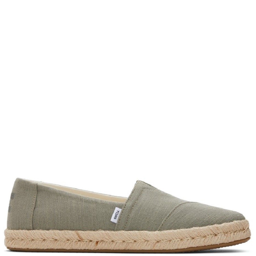 TOMS</br>Γυναικείες Εσπαντρίγιες Χακί Recycled Cotton Slubby Woven ALPARGATA ROPE 2.0 10020859 Toms TOMS</br>Γυναικείες Εσπαντρίγιες Χακί Recycled Cotton Slubby Woven ALPARGATA ROPE 2.0 10020859 Toms