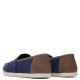 TOMS</br>Ανδρικές Εσπαντρίγιες Μπλε/Ταμπά Brushed Twill/Synthetic Trim ALPARGATA 10020866 Toms TOMS</br>Ανδρικές Εσπαντρίγιες Μπλε/Ταμπά Brushed Twill/Synthetic Trim ALPARGATA 10020866 Toms