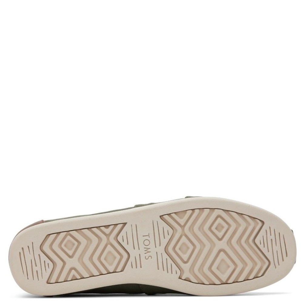 TOMS</br>Ανδρικές Εσπαντρίγιες Χακί/Ταμπά Brushed Twill/Synthetic Trim ALPARGATA 10020879 Toms TOMS</br>Ανδρικές Εσπαντρίγιες Χακί/Ταμπά Brushed Twill/Synthetic Trim ALPARGATA 10020879 Toms