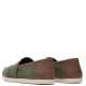 TOMS</br>Ανδρικές Εσπαντρίγιες Χακί/Ταμπά Brushed Twill/Synthetic Trim ALPARGATA 10020879 Toms TOMS</br>Ανδρικές Εσπαντρίγιες Χακί/Ταμπά Brushed Twill/Synthetic Trim ALPARGATA 10020879 Toms