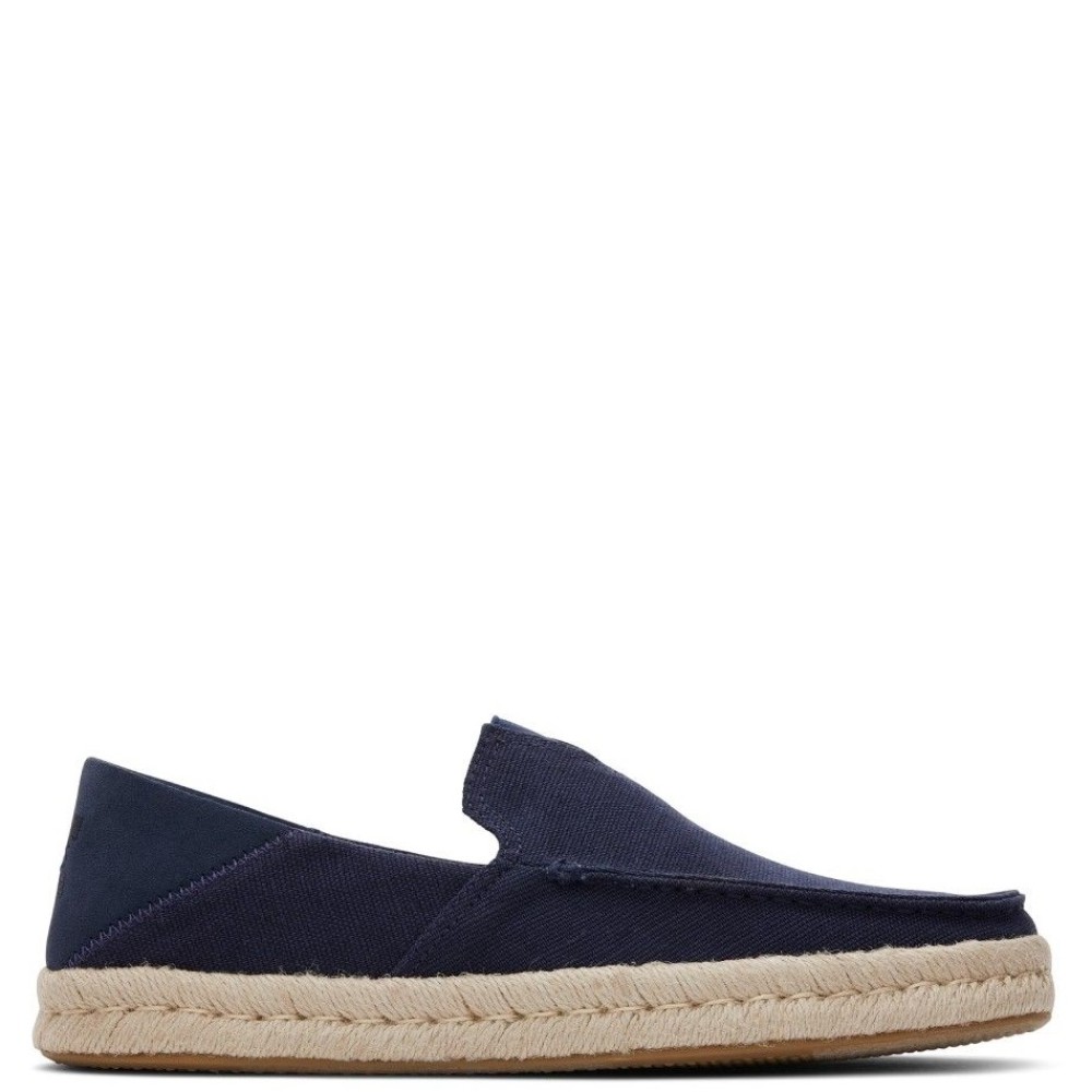 TOMS</br>Ανδρικές Εσπαντρίγιες/Loafers Μπλε Canvas/Suede ALONSO LOAFER ROPE 10020889 Toms TOMS</br>Ανδρικές Εσπαντρίγιες/Loafers Μπλε Canvas/Suede ALONSO LOAFER ROPE 10020889 Toms