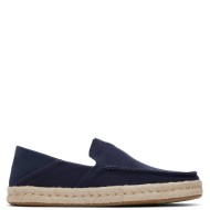 Toms ALONSO LOAFER ROPE 10020889 Canvas/Suede Ανδρικές Εσπαντρίγιες/Loafers Μπλε 