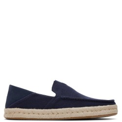 Ανδρικές Εσπαντρίγιες/Loafers Μπλε Canvas/Suede ALONSO LOAFER ROPE 10020889 Toms