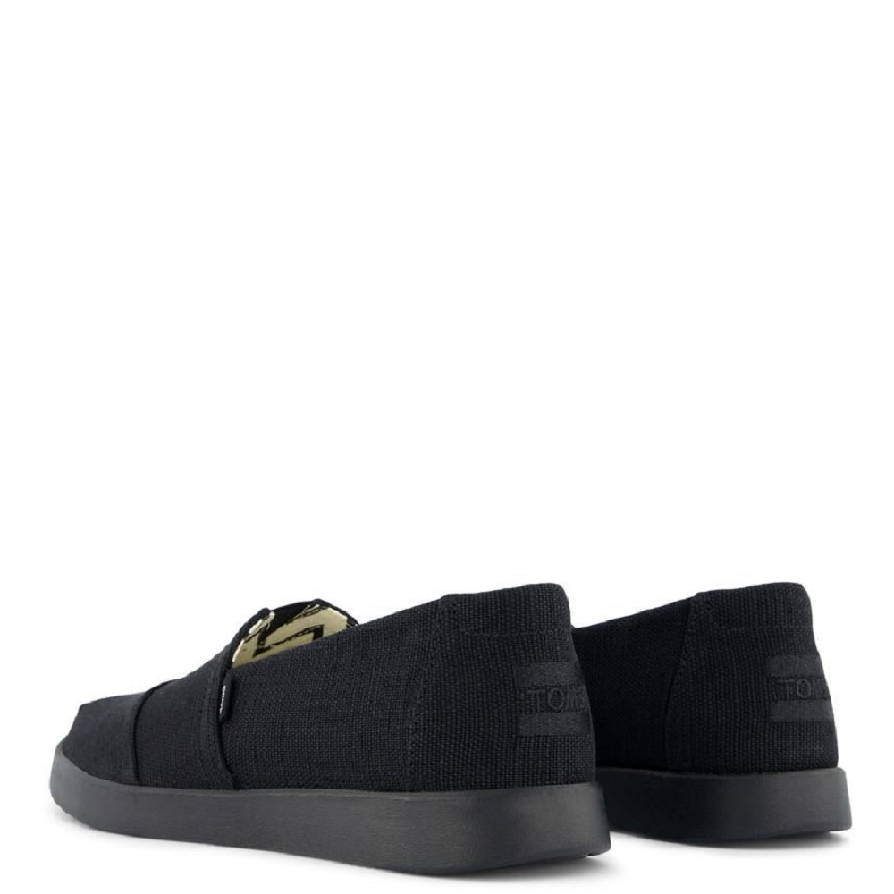TOMS</br>Γυναικείες Εσπαντρίγιες Μαύρο Heritage Canvas ALPARGATA PLUS 10021575 Toms TOMS</br>Γυναικείες Εσπαντρίγιες Μαύρο Heritage Canvas ALPARGATA PLUS 10021575 Toms