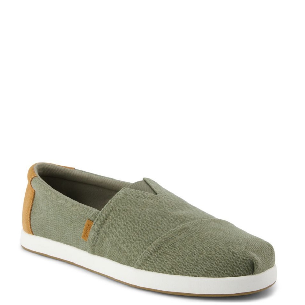 TOMS</br>Ανδρικές Εσπαντρίγιες Χακί/Ταμπά Herringbone Canvas/Suede ALP FWD 10021895 Toms TOMS</br>Ανδρικές Εσπαντρίγιες Χακί/Ταμπά Herringbone Canvas/Suede ALP FWD 10021895 Toms