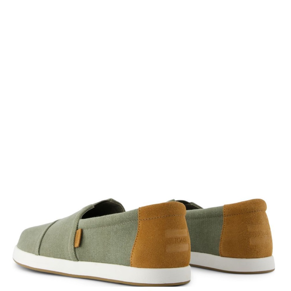 TOMS</br>Ανδρικές Εσπαντρίγιες Χακί/Ταμπά Herringbone Canvas/Suede ALP FWD 10021895 Toms TOMS</br>Ανδρικές Εσπαντρίγιες Χακί/Ταμπά Herringbone Canvas/Suede ALP FWD 10021895 Toms