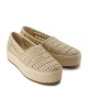 TOMS</br>Γυναικείες Εσπαντρίγιες Χρυσό Metallic Basket Weave VALENCIA 10021921 Toms TOMS</br>Γυναικείες Εσπαντρίγιες Χρυσό Metallic Basket Weave VALENCIA 10021921 Toms