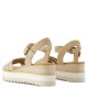 TOMS</br>Γυναικείες Πλατφόρμες Χρυσό Metallic Basket Weave/Suede DIANA 10021959 Toms TOMS</br>Γυναικείες Πλατφόρμες Χρυσό Metallic Basket Weave/Suede DIANA 10021959 Toms