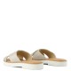 TOMS</br>Γυναικεία Σανδάλια Χρυσό Δέρμα MAE CROSSOVER 10021991 Toms TOMS</br>Γυναικεία Σανδάλια Χρυσό Δέρμα MAE CROSSOVER 10021991 Toms