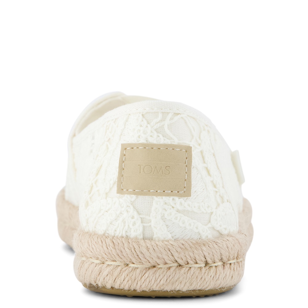 TOMS</br>Toms ALPARGATA ROPE 2.0 10023030 Floral Crochet Γυναικείες Εσπαντρίγιες Λευκό TOMS</br>Toms ALPARGATA ROPE 2.0 10023030 Floral Crochet Γυναικείες Εσπαντρίγιες Λευκό