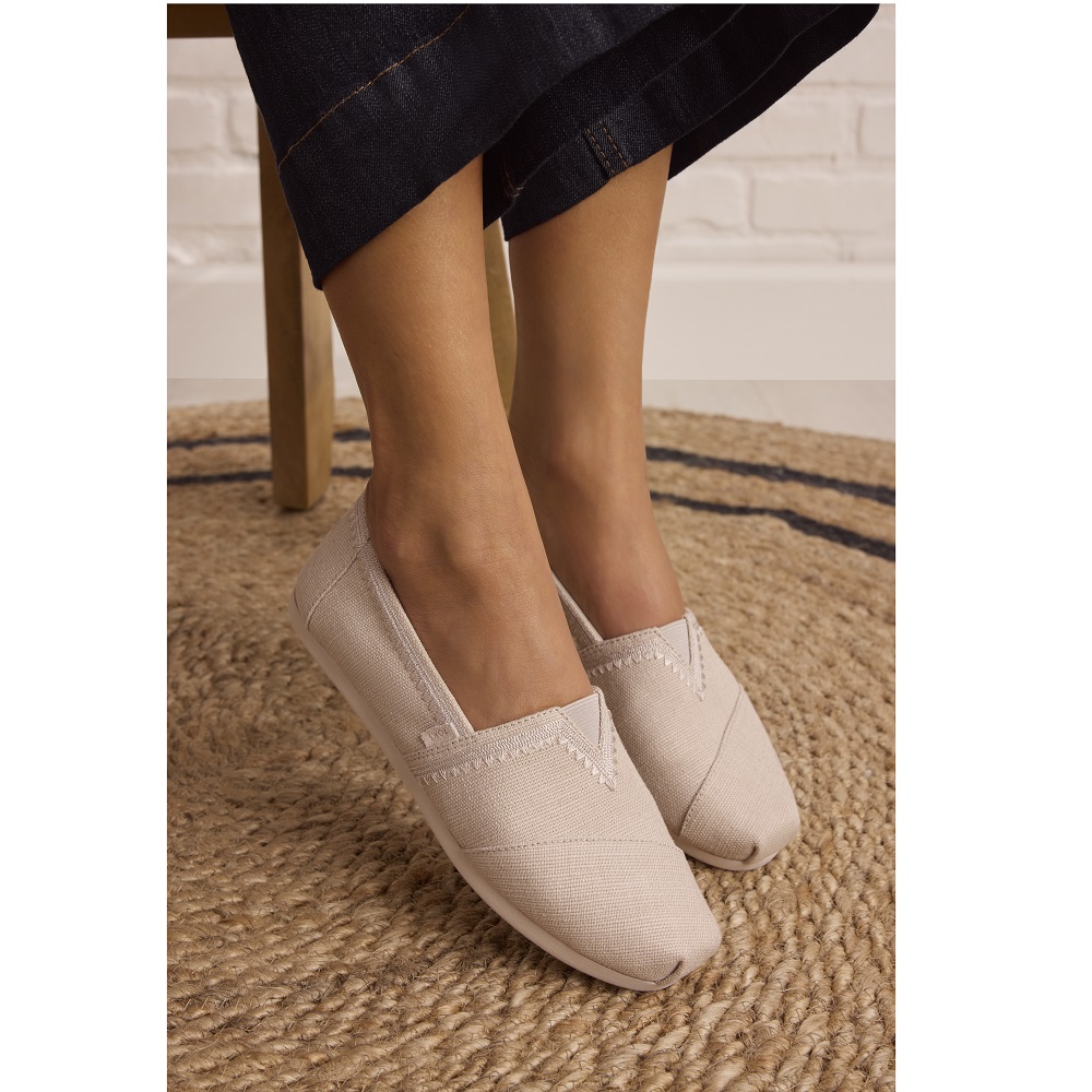 TOMS</br>Toms ALPARGATA CLASSIC 10023040 Heritage Canvas Γυναικείες  Εσπαντρίγιες Γκρι