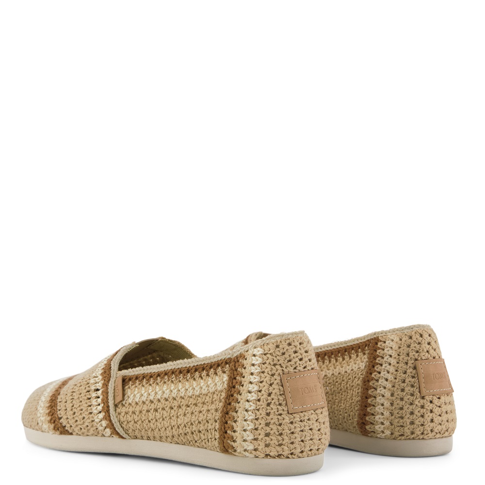 TOMS</br>Toms ALPARGATA CLASSIC 10023041 Engineered Crochet Γυναικείες Εσπαντρίγιες Μπεζ Multi TOMS</br>Toms ALPARGATA CLASSIC 10023041 Engineered Crochet Γυναικείες Εσπαντρίγιες Μπεζ Multi