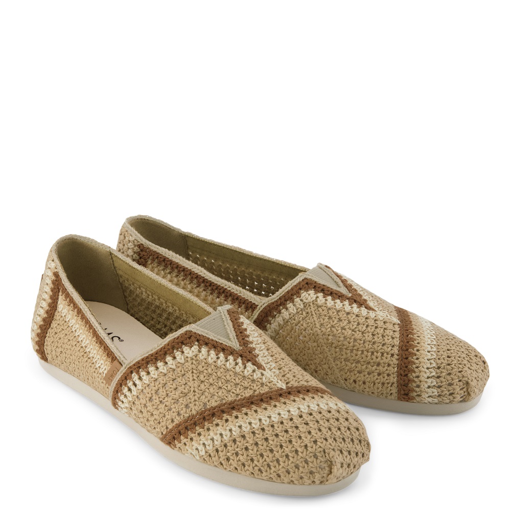 TOMS</br>Toms ALPARGATA CLASSIC 10023041 Engineered Crochet Γυναικείες Εσπαντρίγιες Μπεζ Multi TOMS</br>Toms ALPARGATA CLASSIC 10023041 Engineered Crochet Γυναικείες Εσπαντρίγιες Μπεζ Multi