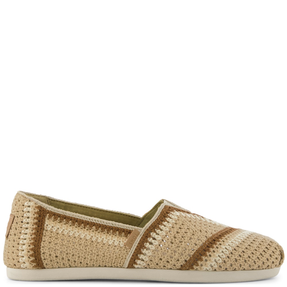 TOMS</br>Toms ALPARGATA CLASSIC 10023041 Engineered Crochet Γυναικείες Εσπαντρίγιες Μπεζ Multi TOMS</br>Toms ALPARGATA CLASSIC 10023041 Engineered Crochet Γυναικείες Εσπαντρίγιες Μπεζ Multi