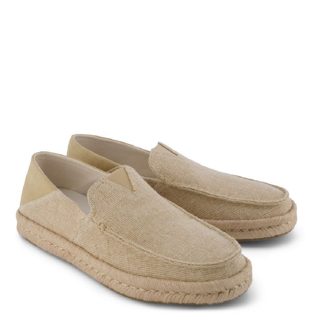 TOMS</br>Toms ALONSO LOAFER ROPE 10023166 Canvas/Suede Ανδρικές Εσπαντρίγιες/Loafers Μπεζ