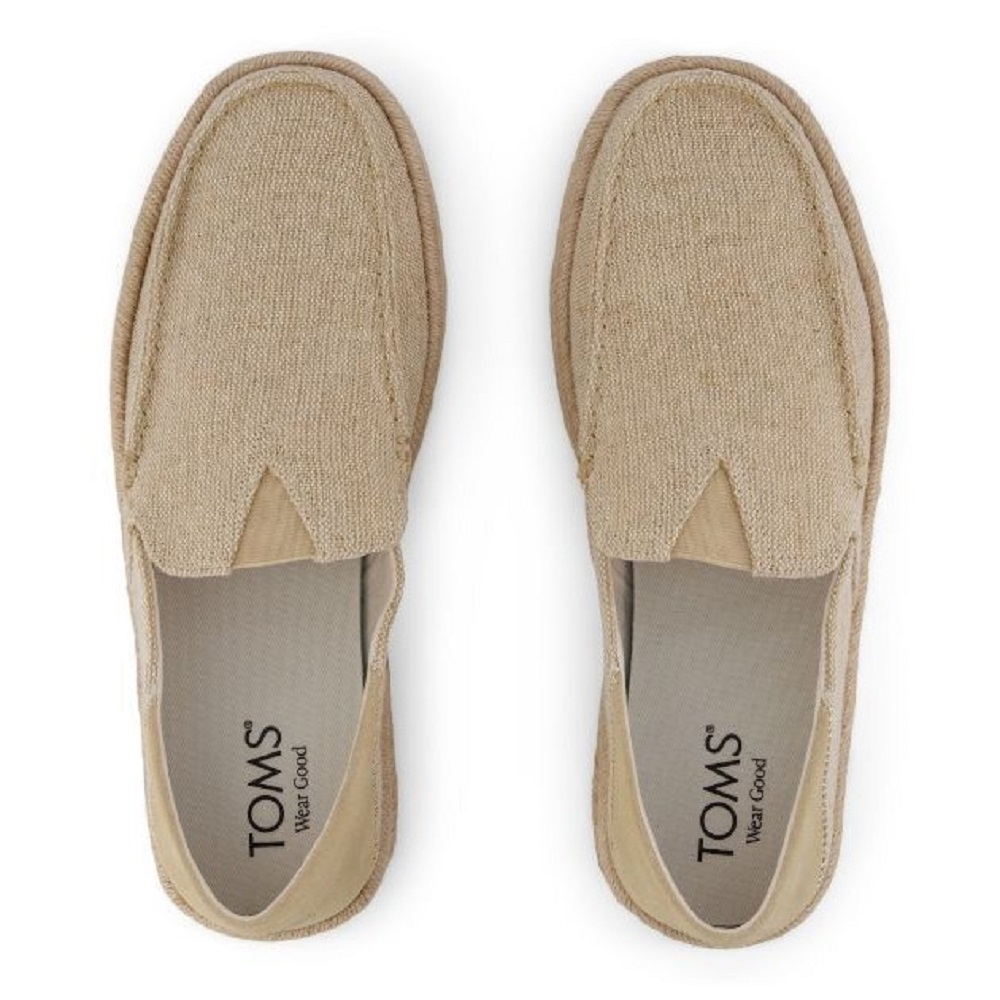 TOMS</br>Toms ALONSO LOAFER ROPE 10023166 Canvas/Suede Ανδρικές Εσπαντρίγιες/Loafers Μπεζ