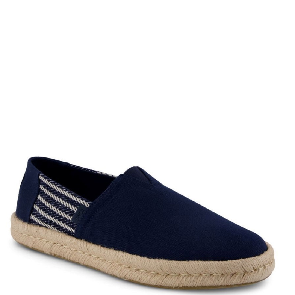 TOMS</br>Toms ALPARGATA ROPE 2.0 10023173 Recycled Cotton Canvas/Nautical Stripe Ανδρικές Εσπαντρίγιες Μπλε