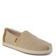 TOMS</br>Toms ALP FWD 10023174 Stiched Stripe Canvas/Suede Ανδρικές Εσπαντρίγιες Μπεζ/Ταμπά