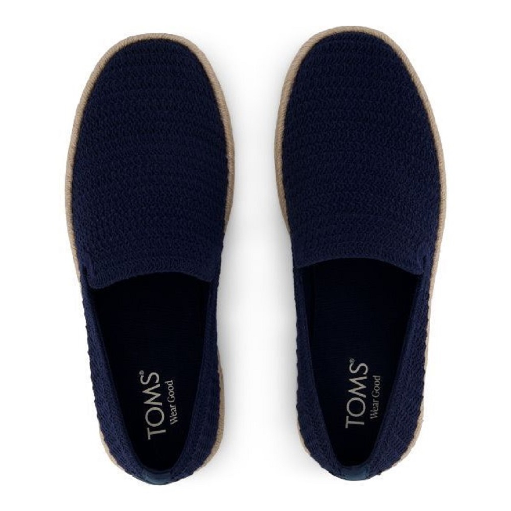 TOMS</br>Toms SANTIAGO 10023177 Engineered Matte Mesh Ανδρικές Εσπαντρίγιες Μπλε