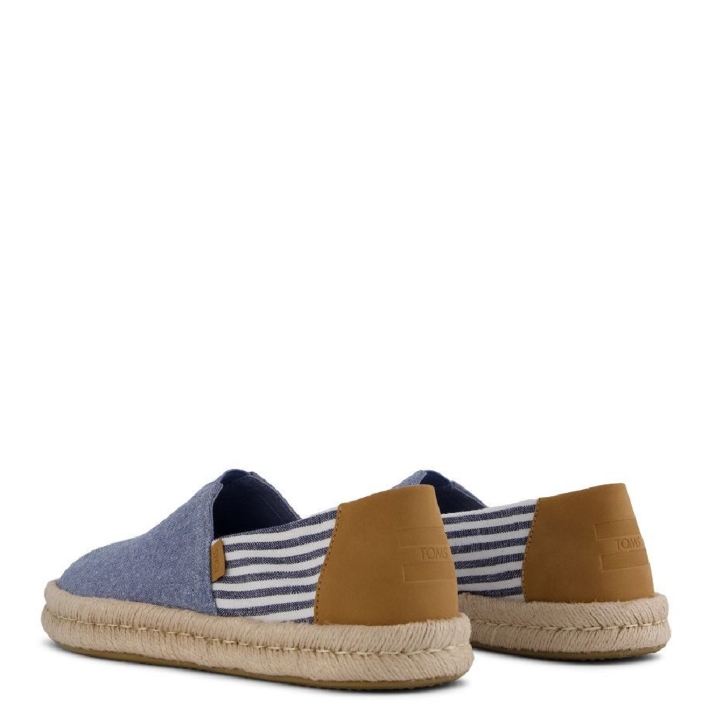 TOMS</br>Toms ALPARGATA ROPE 2.0 10023240 Chambray/Nautical Stripe Ανδρικές Εσπαντρίγιες Σιέλ