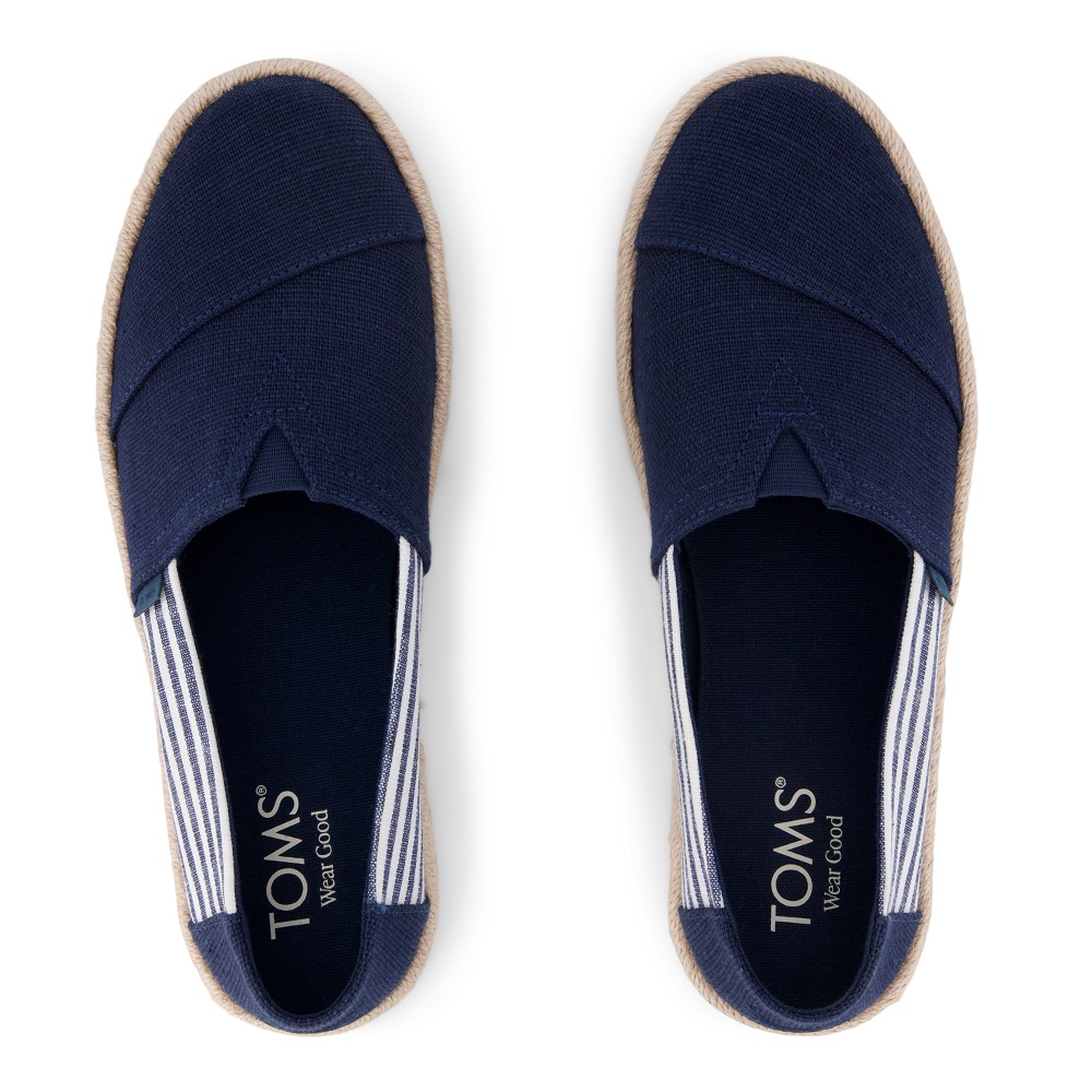 TOMS</br>Toms ALPARGATA ROPE 2.0 10023243 Heritage Canvas Γυναικείες Εσπαντρίγιες Μπλε