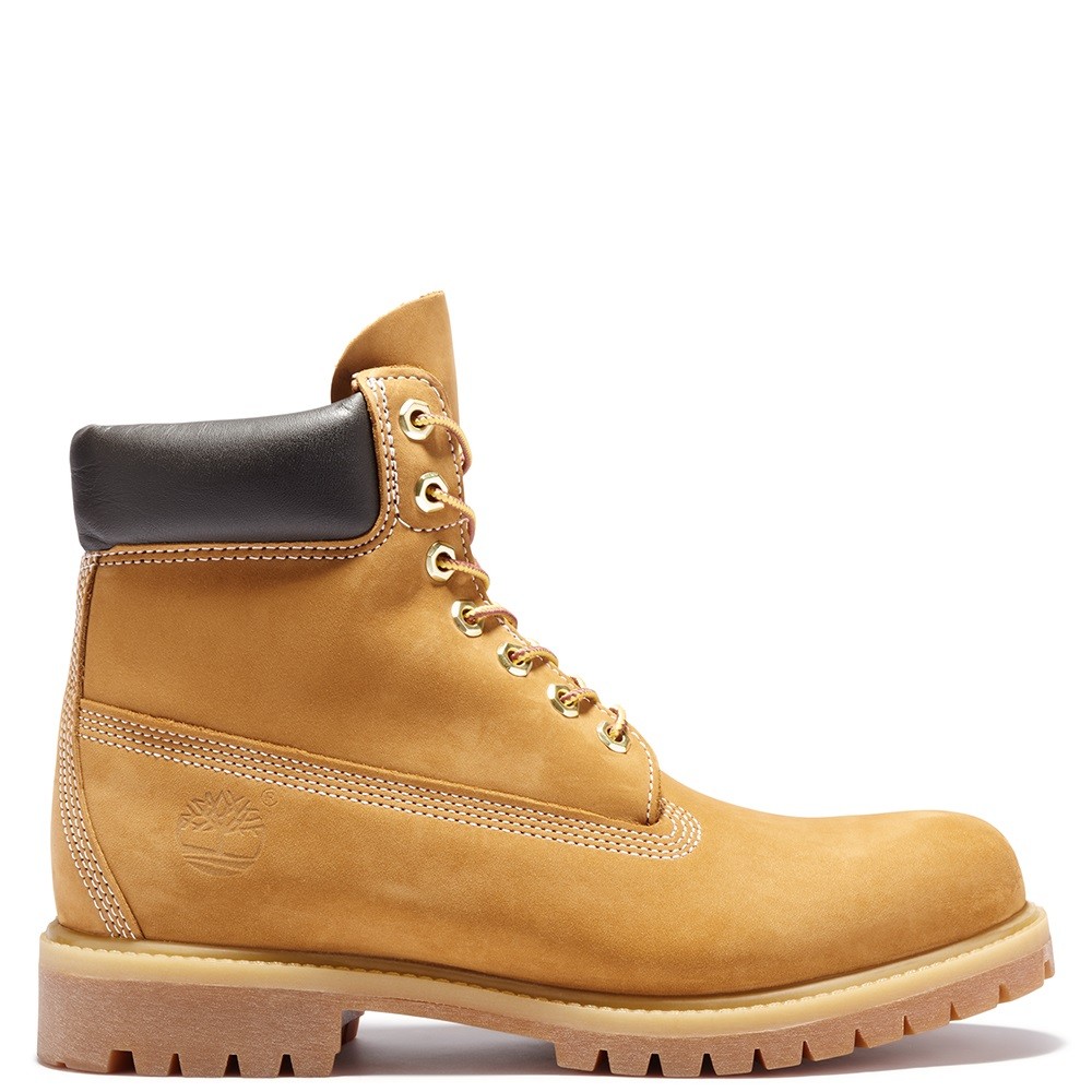 TIMBERLAND</br>Timberland Premium 6inch Waterproof Boot 10061-713 Ανδρικά Μποτάκια Κίτρινο Nubuck Δέρμα TIMBERLAND</br>Timberland Premium 6inch Waterproof Boot 10061-713 Ανδρικά Μποτάκια Κίτρινο Nubuck Δέρμα