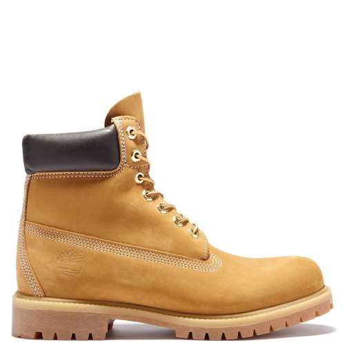 Timberland Premium 6inch Waterproof Boot 10061-713 Ανδρικά Μποτάκια Κίτρινο Nubuck Δέρμα Timberland Premium 6inch Waterproof Boot 10061-713 Ανδρικά Μποτάκια Κίτρινο Nubuck Δέρμα