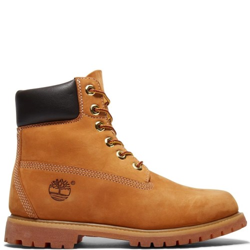 Timberland Premium 6inch Waterproof Boot 10361-713 Γυναικεία Μποτάκια Κίτρινο Nubuck Δέρμα