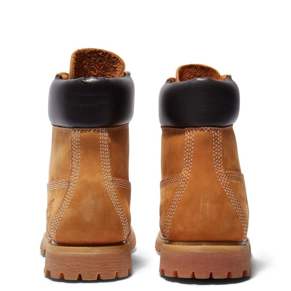TIMBERLAND</br>Timberland Premium 6inch Waterproof Boot 10361-713 Γυναικεία Μποτάκια Κίτρινο Nubuck Δέρμα TIMBERLAND</br>Timberland Premium 6inch Waterproof Boot 10361-713 Γυναικεία Μποτάκια Κίτρινο Nubuck Δέρμα