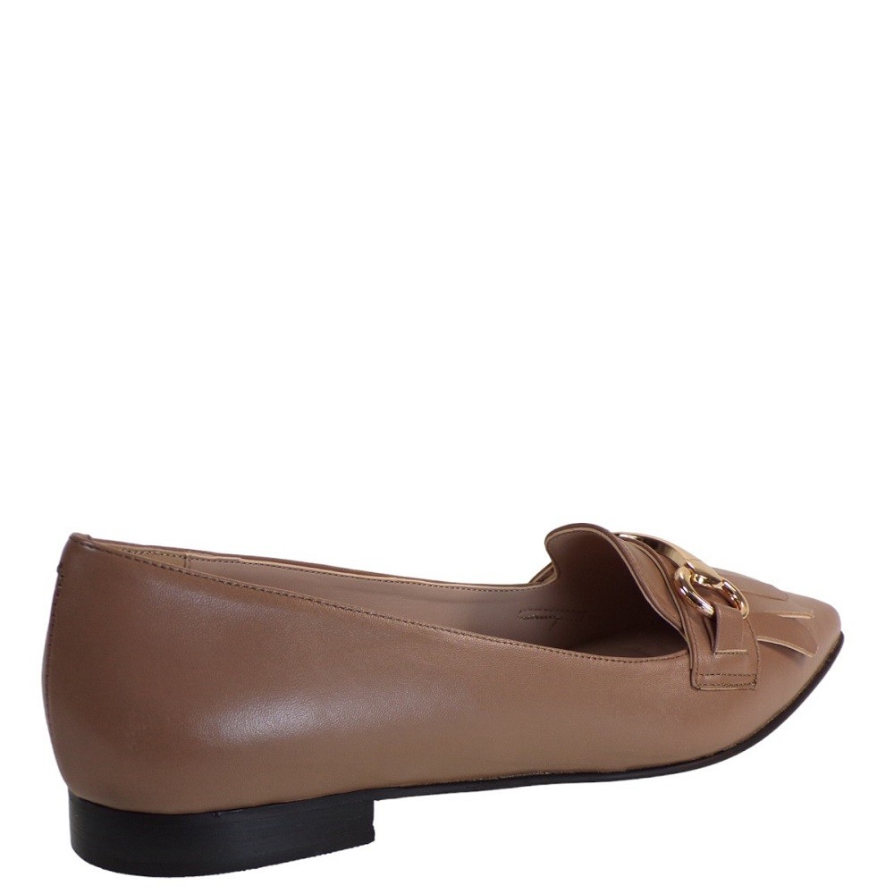 FM</br>Γυναικεία Loafers Κάμελ Δέρμα 1101-03 FM FM</br>Γυναικεία Loafers Κάμελ Δέρμα 1101-03 FM
