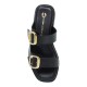 MOURTZI</br>Γυναικεία Flatform Μαύρο Δέρμα 25/12305 Mourtzi MOURTZI</br>Γυναικεία Flatform Μαύρο Δέρμα 25/12305 Mourtzi