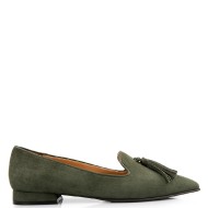 Γυναικεία Loafers Πράσινο Καστόρι 130-35 FM