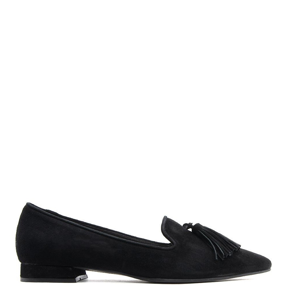 FM</br>Γυναικεία Loafers Μαύρο Καστόρι 130-35 FM FM</br>Γυναικεία Loafers Μαύρο Καστόρι 130-35 FM