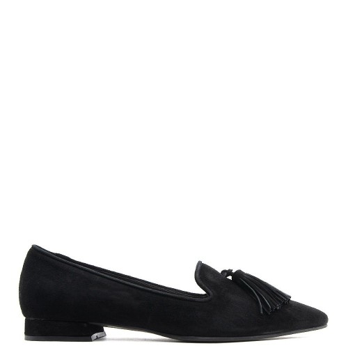 Γυναικεία Loafers Μαύρο Καστόρι 130-35 FM Γυναικεία Loafers Μαύρο Καστόρι 130-35 FM