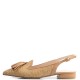 FM</br>Γυναικεία Loafers Ταμπά Δέρμα Ψάθα 130-46 FM FM</br>Γυναικεία Loafers Ταμπά Δέρμα Ψάθα 130-46 FM