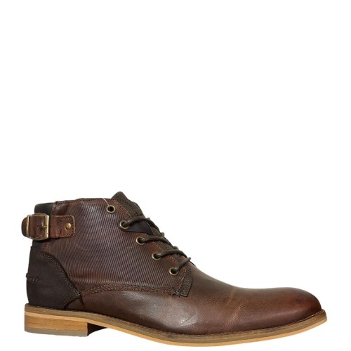 Ανδρικά Μποτάκια Καφέ Δέρμα 142K55843DCDRBSU00 Bullboxer Ανδρικά Μποτάκια Καφέ Δέρμα 142K55843DCDRBSU00 Bullboxer