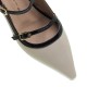 MOURTZI</br>Γυναικείες Slingback Μπαλαρίνες Εκρού/Μαύρο Δέρμα 1/15520 Mourtzi MOURTZI</br>Γυναικείες Slingback Μπαλαρίνες Εκρού/Μαύρο Δέρμα 1/15520 Mourtzi
