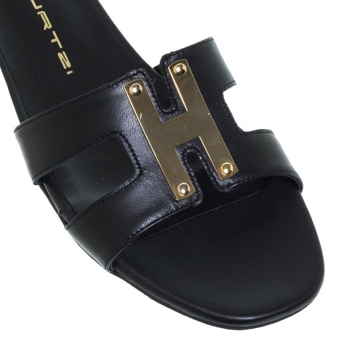 Γυναικεία Mules Μαύρο Δέρμα 1/16203 Mourtzi Γυναικεία Mules Μαύρο Δέρμα 1/16203 Mourtzi