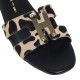 MOURTZI</br>Γυναικεία Mules Μπεζ/Μαύρο Ponyskin 1/16203 Mourtzi MOURTZI</br>Γυναικεία Mules Μπεζ/Μαύρο Ponyskin 1/16203 Mourtzi