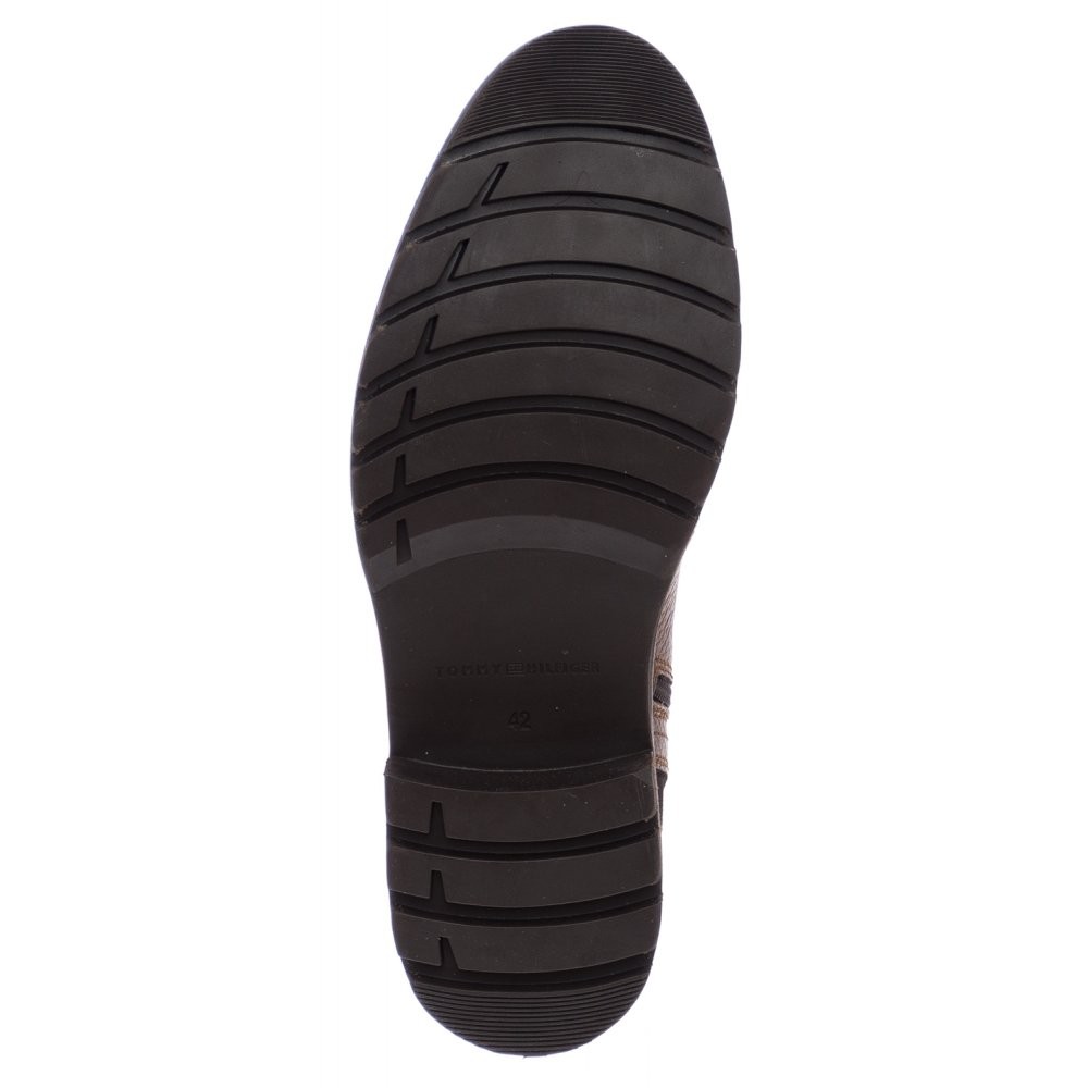 TOMMY HILFIGER</br>Ανδρικά Μποτάκια Ταμπά Δέρμα FM0FM01756-211 Tommy Hilfiger